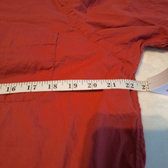 Polo Ralph Lauren Mens Red Short Sleeve Camp Shirt Size Large Cotton Pocket - Picture 5 of 8